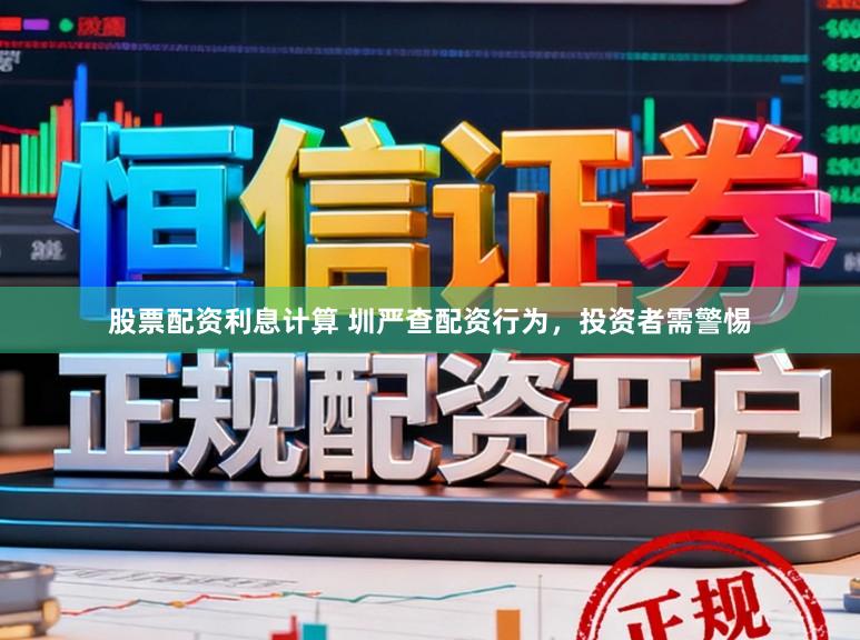 股票配资利息计算 圳严查配资行为，投资者需警惕